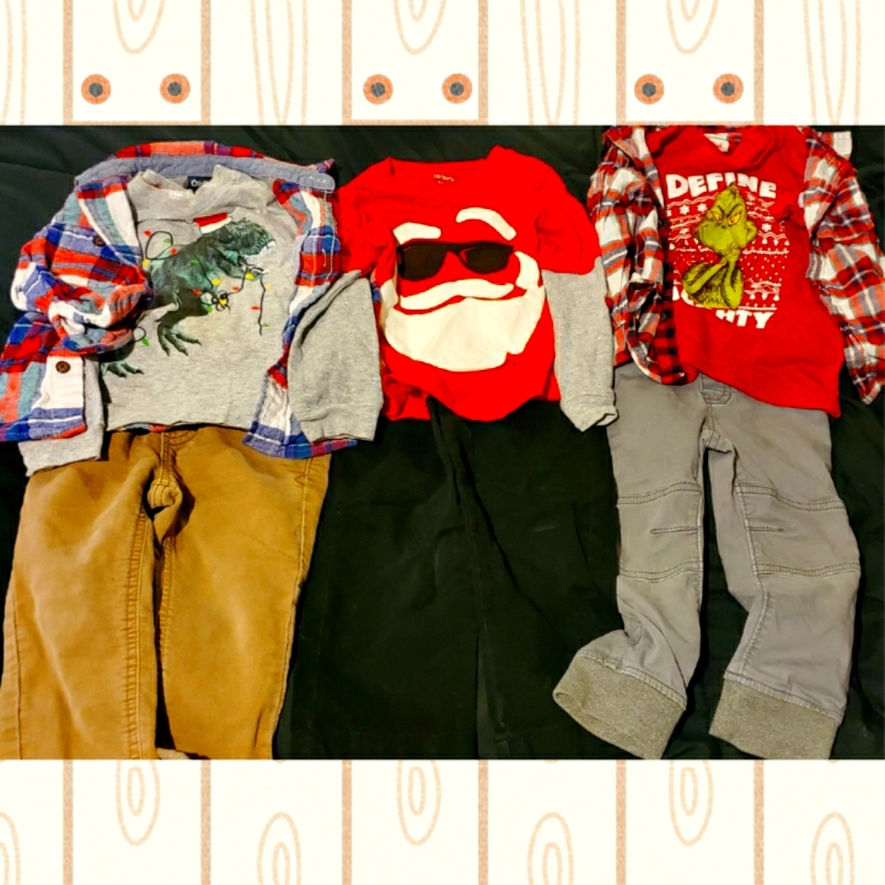 EUC 8 Piece 2T Christmas bundle